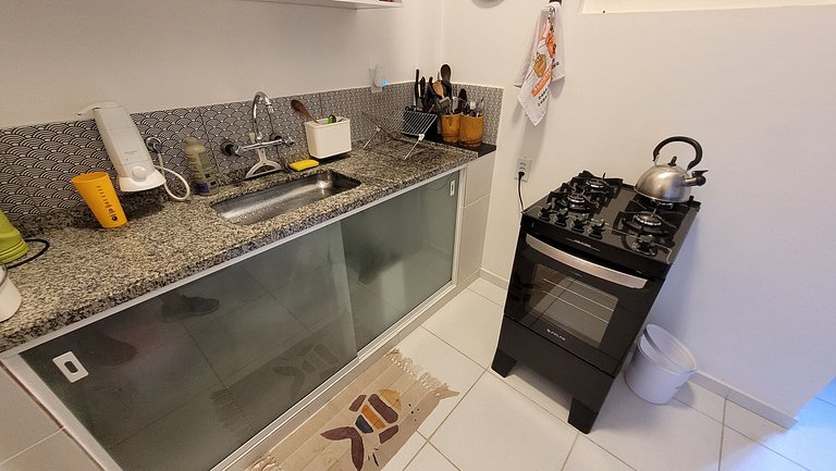 Apartamento 1 quadra da praia