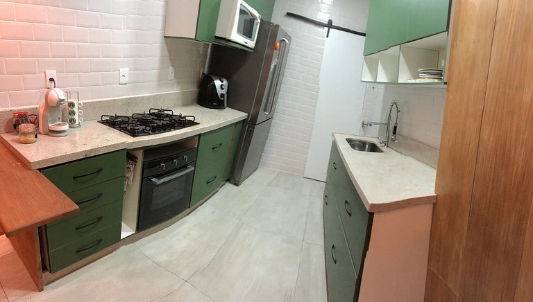 Apartamento Avenida Atlantica para até 5 pessoas