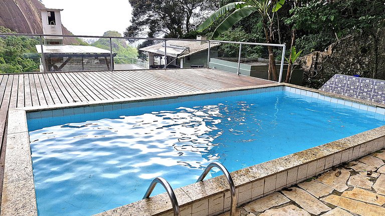 Casa Lagoa com vista e piscina