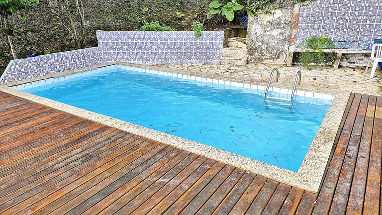 Casa Lagoa con vista y piscina