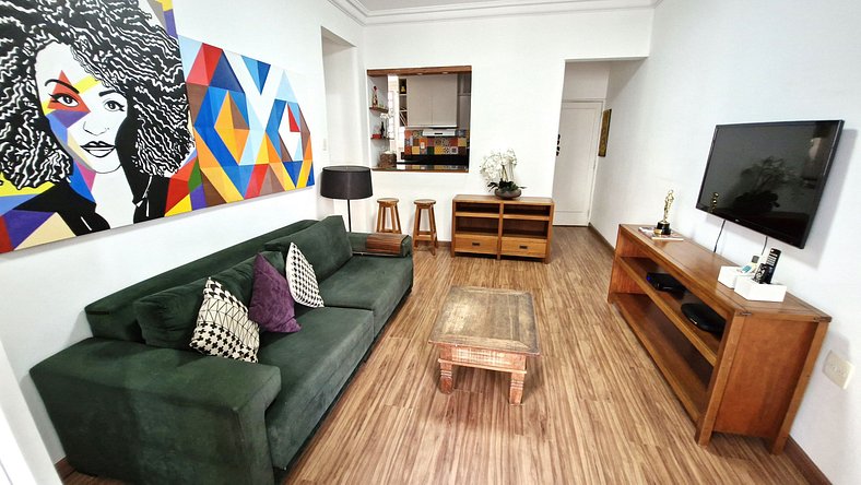 Comfort and privacy 2 blocks from Ipanema beach