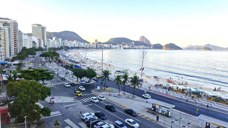 Copacabana beach front