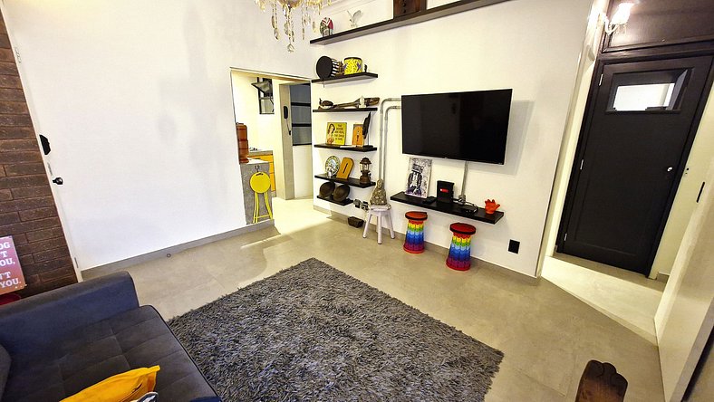 Hermoso apartamento cerca de las playas de Copacabana e Ipan