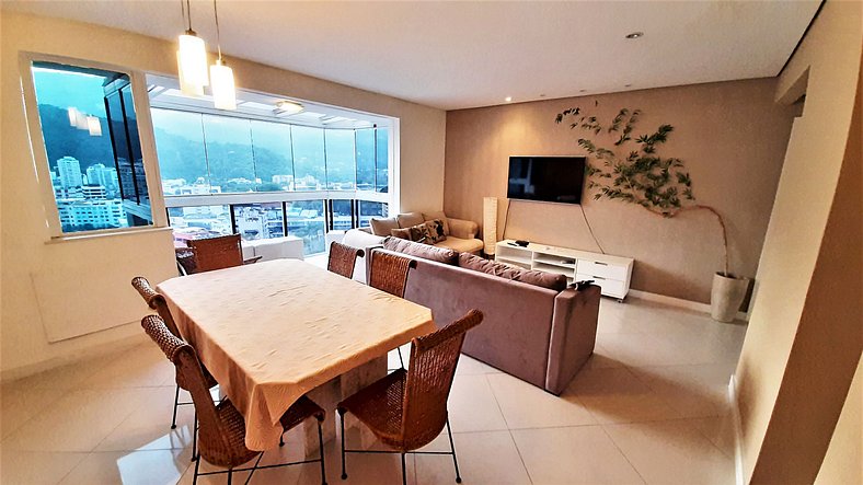 Hermoso apartamento en Leblon para hasta 6 personas