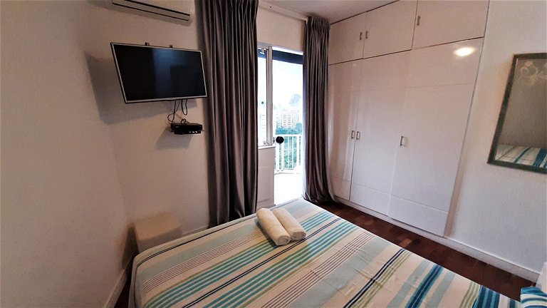 Hermoso apartamento en Leblon para hasta 6 personas