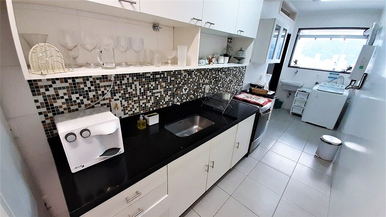 Hermoso apartamento en Leblon para hasta 6 personas