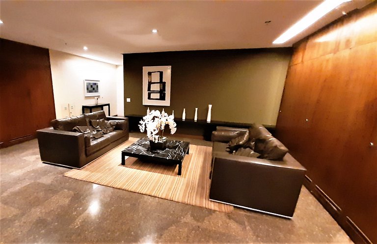 Hermoso apartamento en Leblon para hasta 6 personas