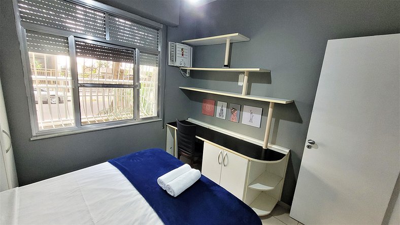 Hermoso apartamento en zona privilegiada de Leblon