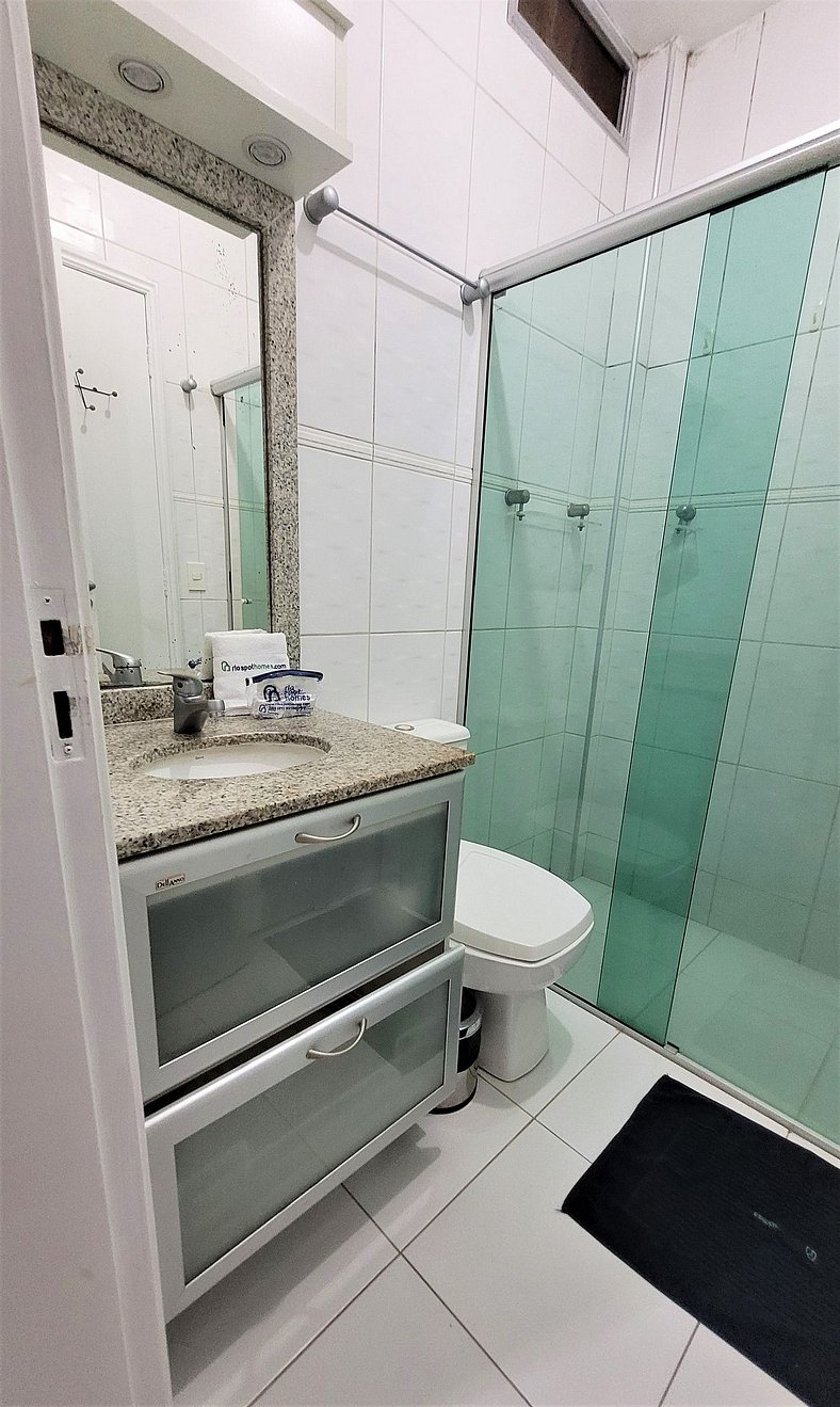 Hermoso apartamento en zona privilegiada de Leblon