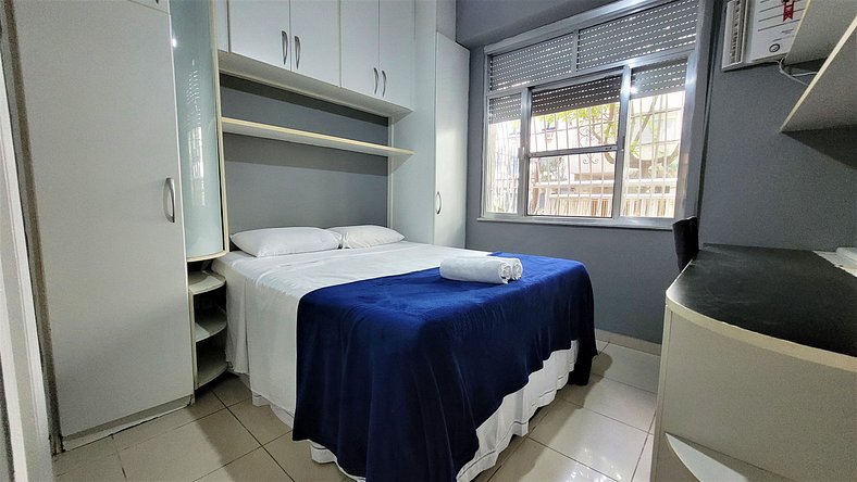 Hermoso apartamento en zona privilegiada de Leblon