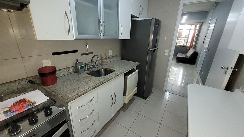 Hermoso apartamento en zona privilegiada de Leblon