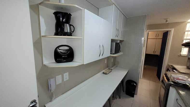 Hermoso apartamento en zona privilegiada de Leblon