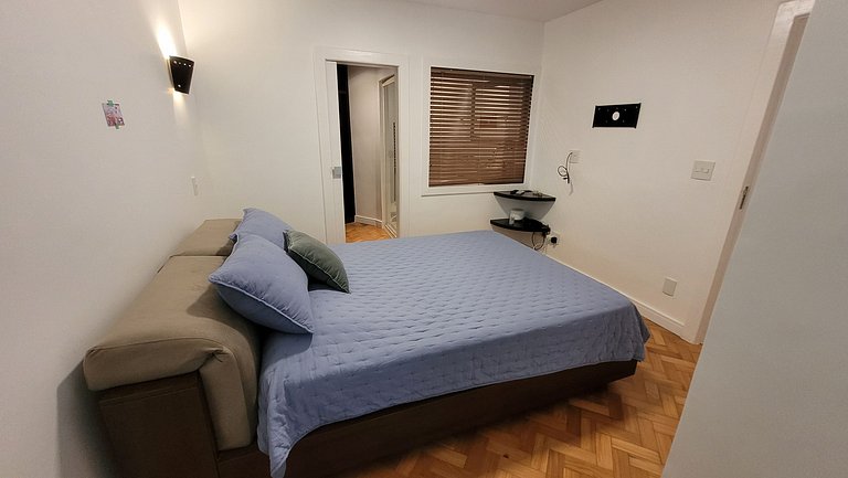 Lindo apartamento 2 quadras da praia