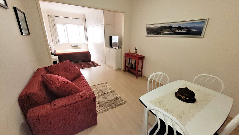 Loft reformado para 3 pessoas em Copacabana